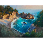 Evening Comes To McWay Falls